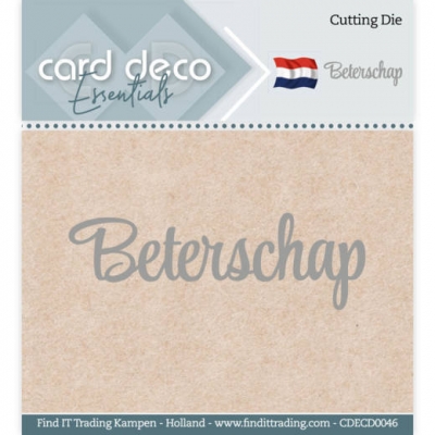 Card Deco Essentials - Cutting Dies - Beterschap
